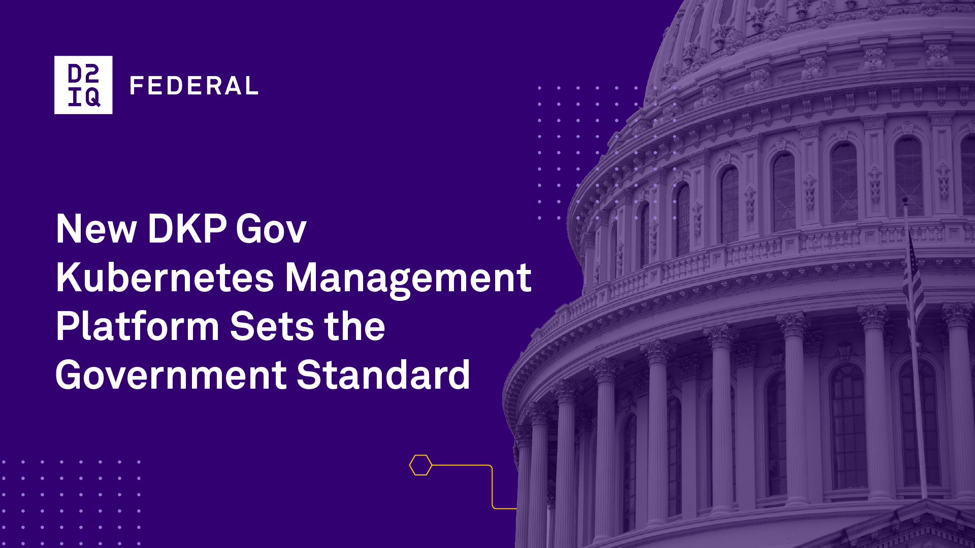 DKP Gov Kubernetes Management Platform Sets Standard | D2iQ