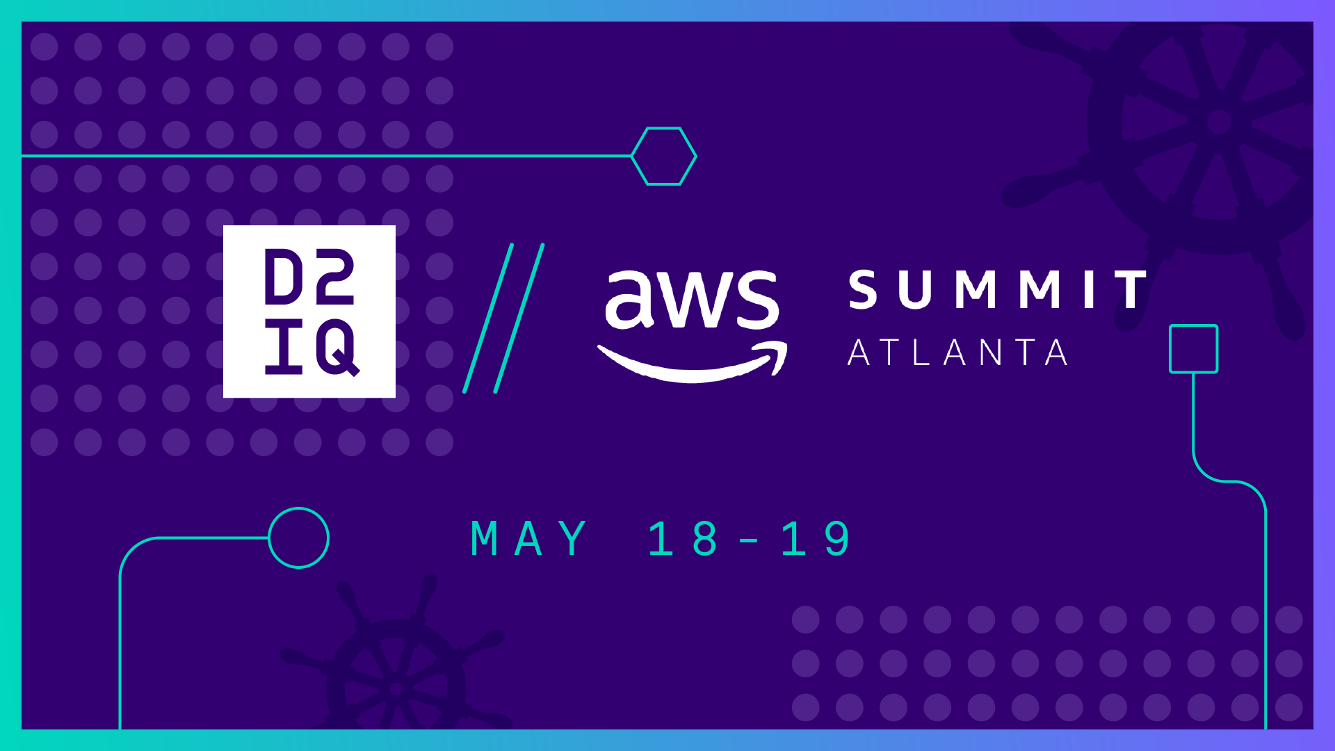 Get Smart Join Us at the AWS Summit in Atlanta D2iQ