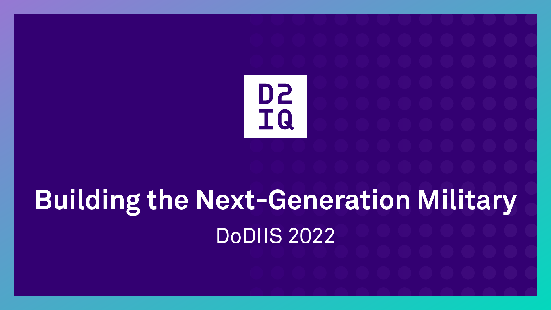 DoDIIS 2022