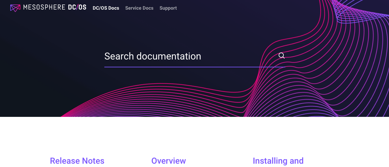 Mesosphere Launches New DC/OS Documentation Site