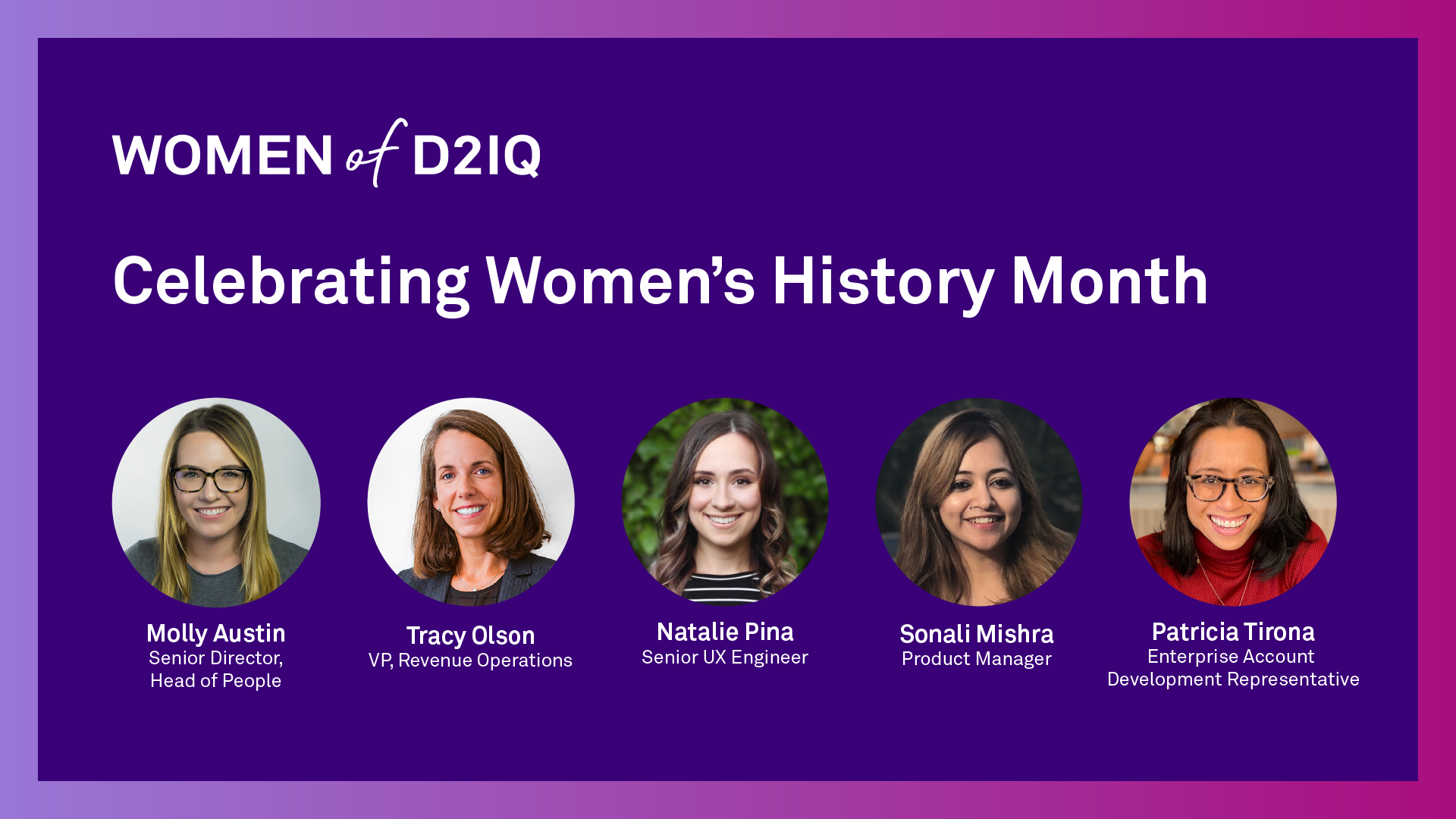 Women of D2iQ: In Celebration of Women’s History Month