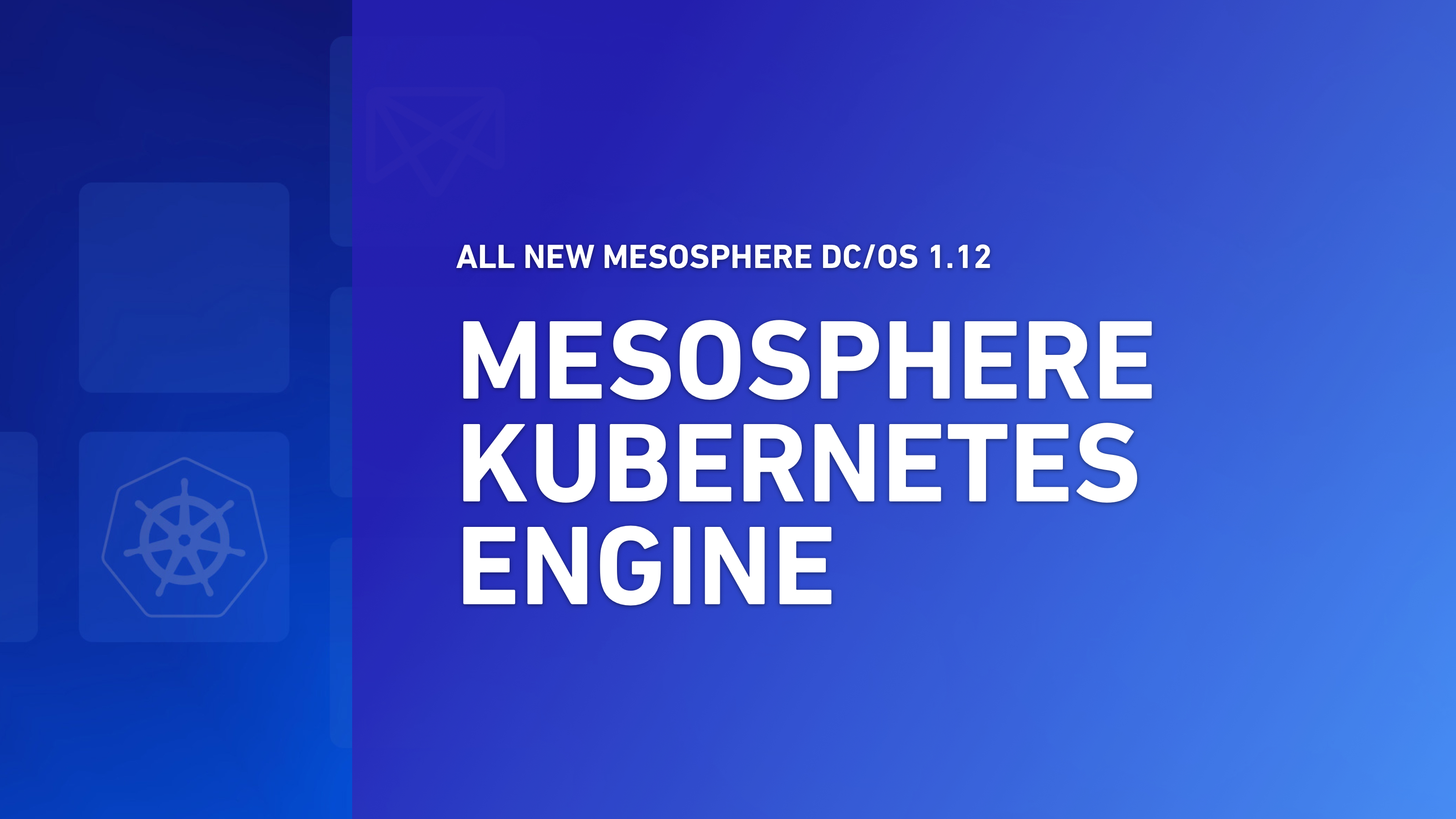 Introducing Mesosphere Kubernetes Engine (MKE)