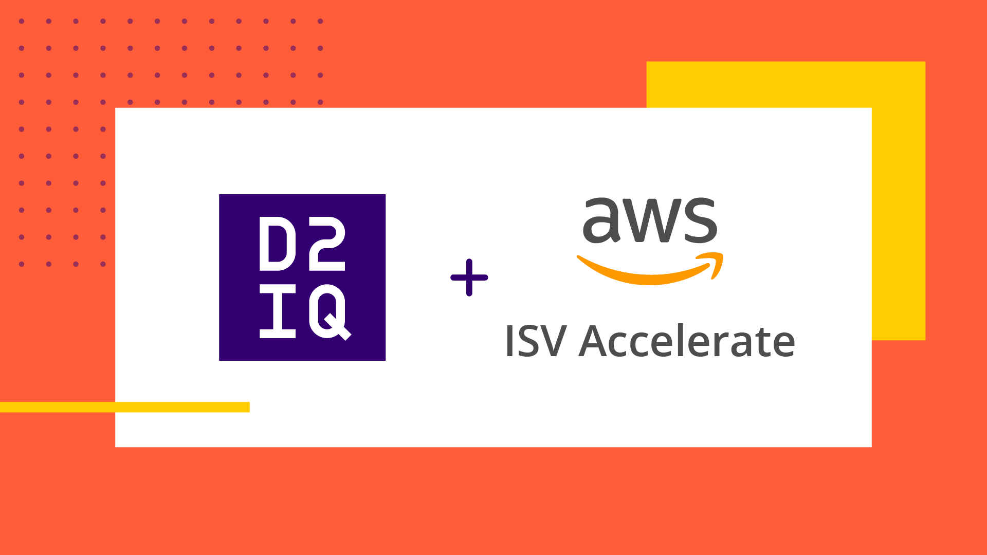D2iQ Joins AWS ISV Accelerate Program