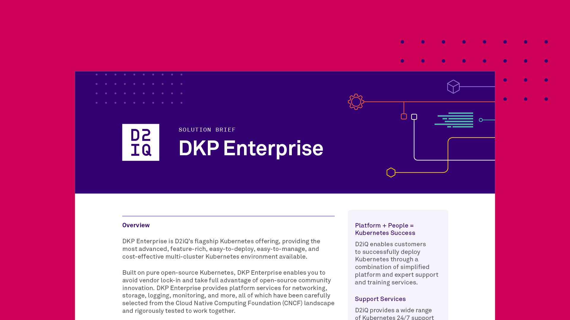 DKP Enterprise: Solution Brief