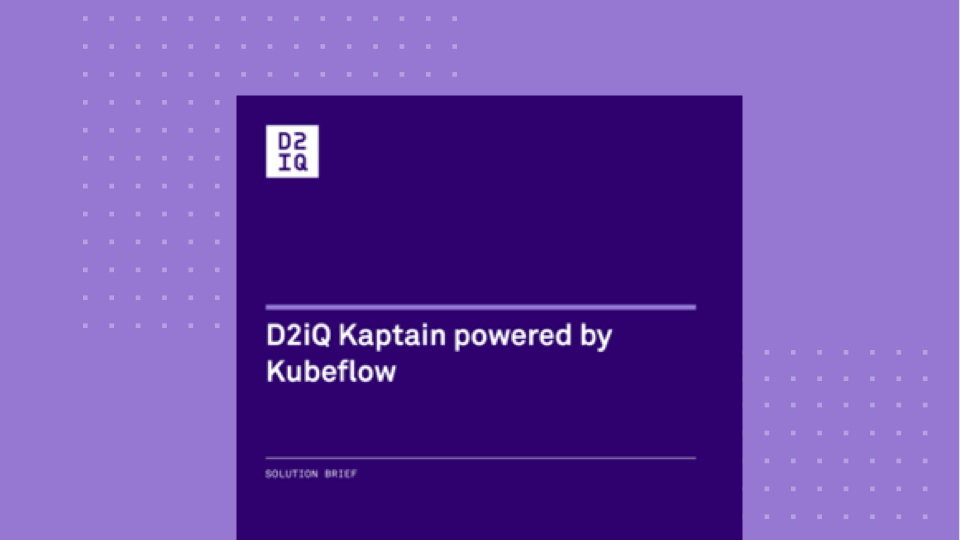 Kaptain: Powered by Kubeflow