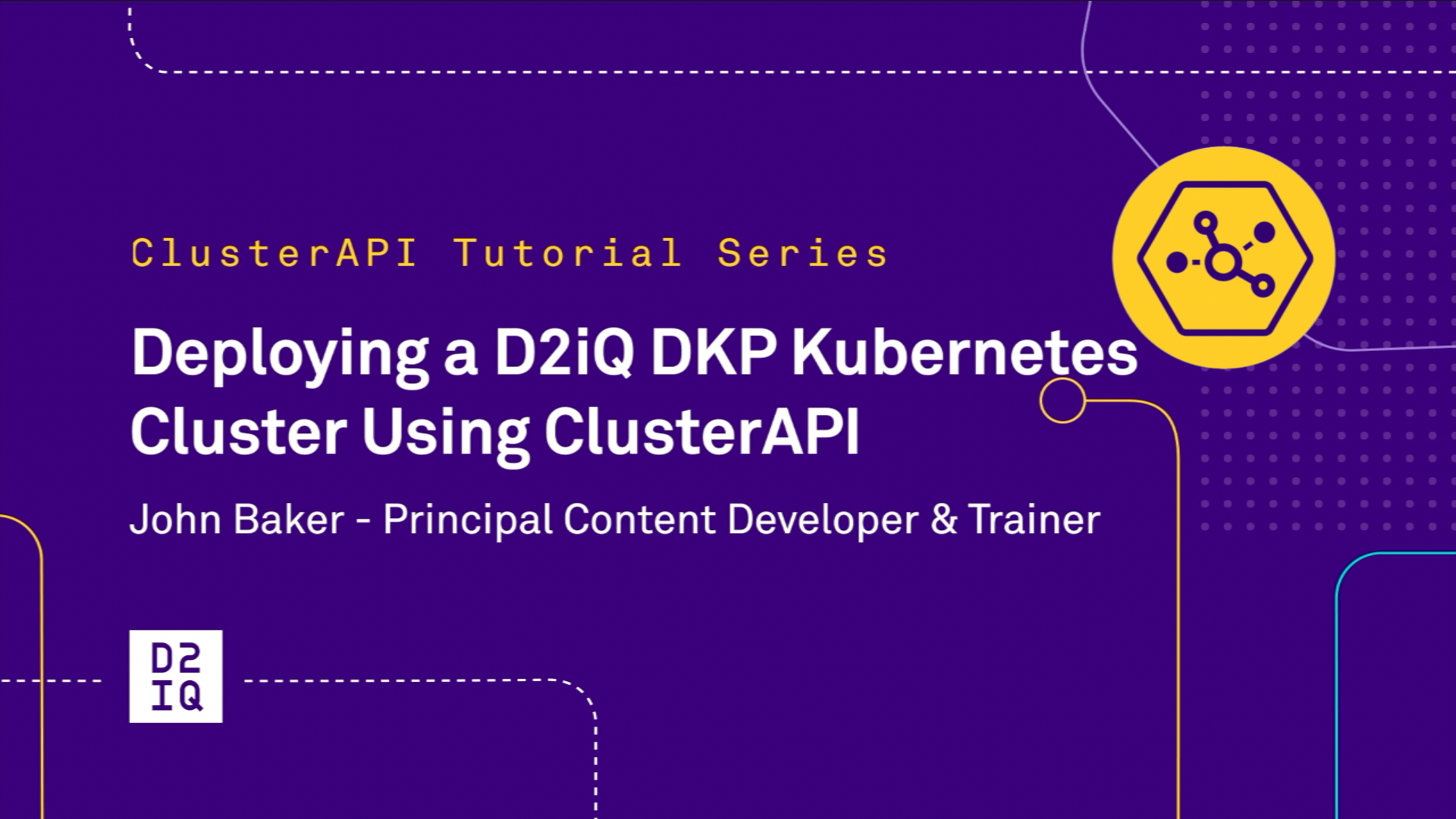 How to Deploy a D2iQ Kubernetes Platform Cluster Using ClusterAPI