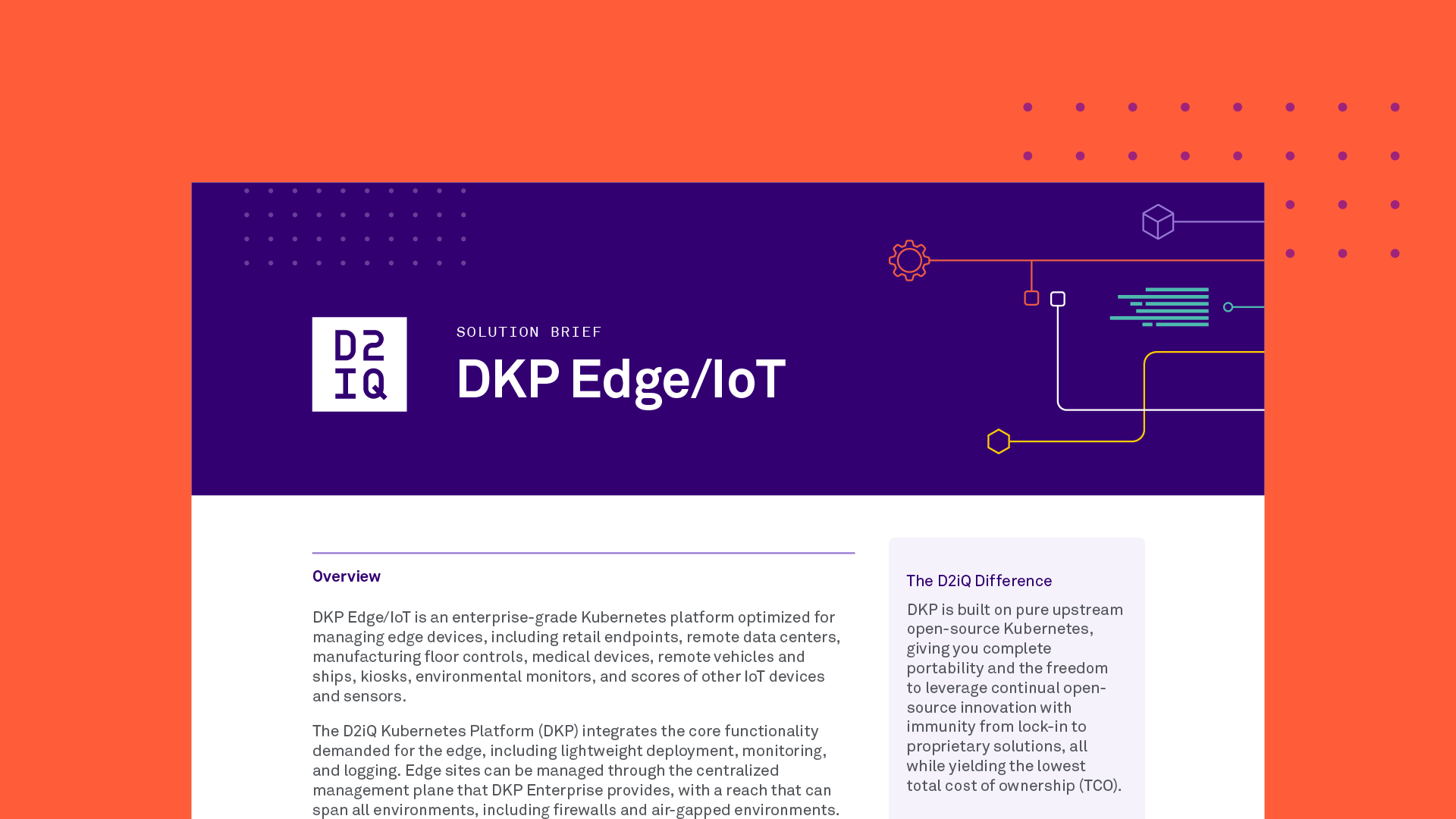 Solution Brief: DKP Edge/IoT